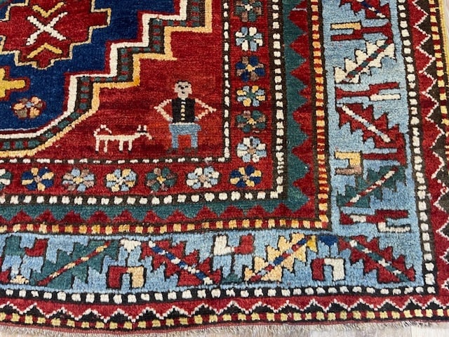 Date Antique Lori Kazak Caucasian Rug-5180 - 3