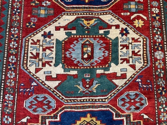 Date Antique Lori Kazak Caucasian Rug-5180 - 4