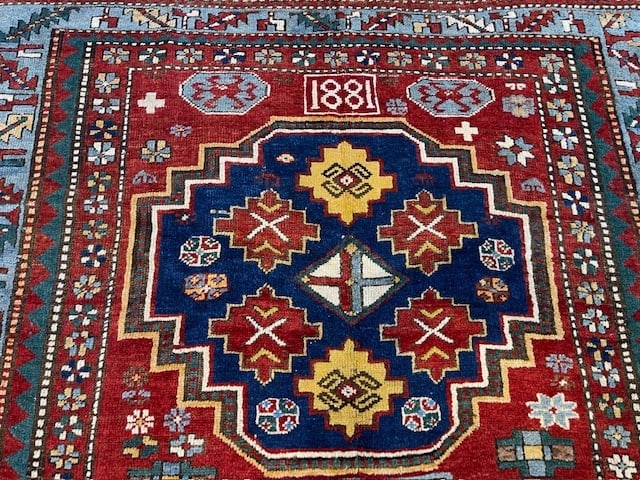 Date Antique Lori Kazak Caucasian Rug-5180 - 5