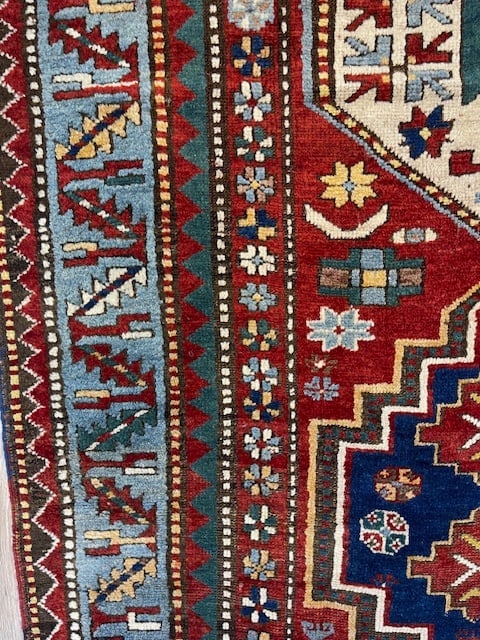 Date Antique Lori Kazak Caucasian Rug-5180 - 6