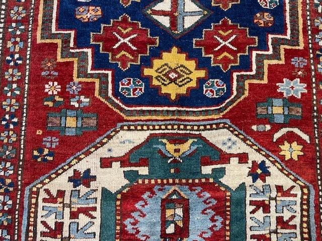 Date Antique Lori Kazak Caucasian Rug-5180 - 7