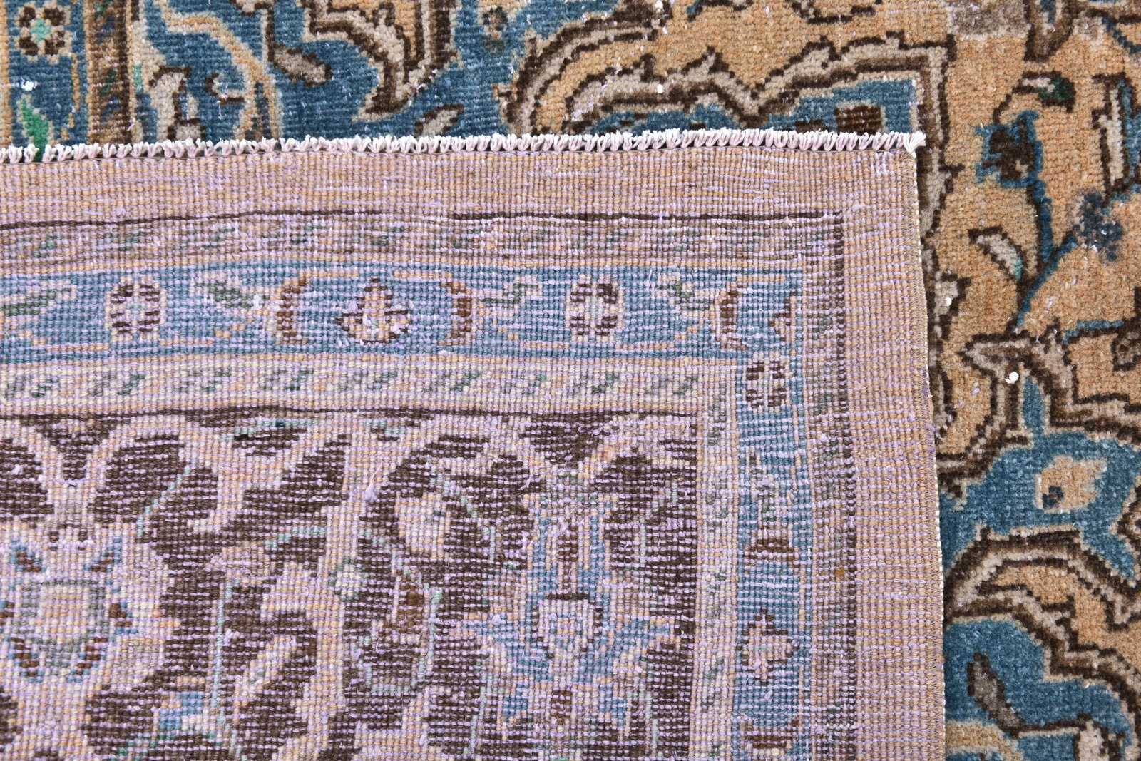 9'5'' x 12'6'' Unique Handmade Vintage Rug - 242406 - 11