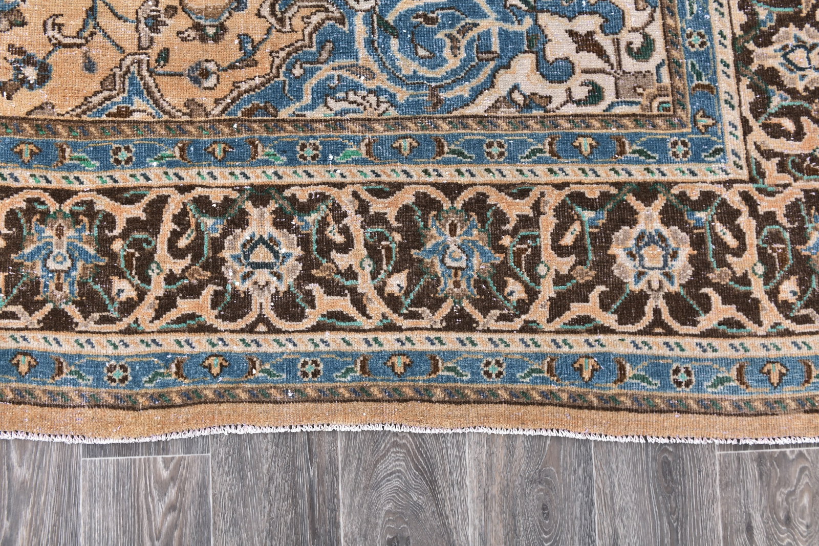 9'5'' x 12'6'' Unique Handmade Vintage Rug - 242406 - 9
