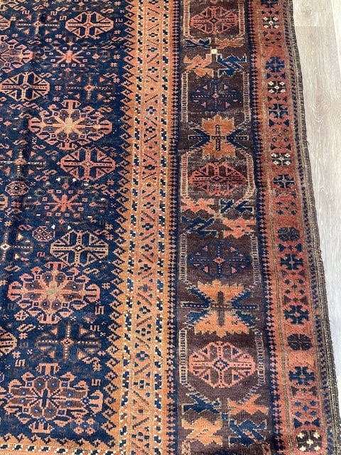 Antique persian Baliuch Rug-5176 - 2