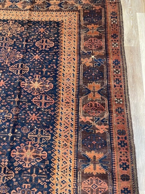 Antique persian Baliuch Rug-5176 - 5