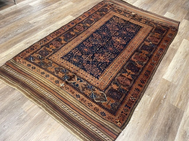 Antique persian Baliuch Rug-5176 - 6