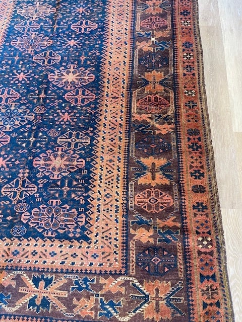 Antique persian Baliuch Rug-5176 - 9