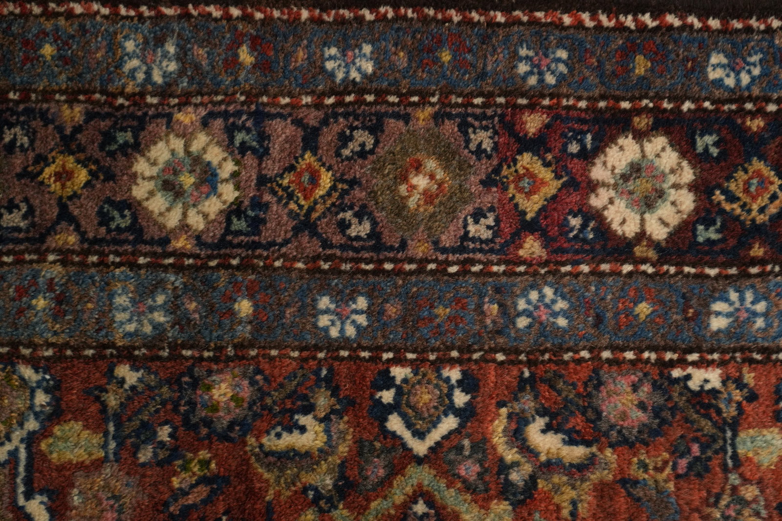 Antique Heriz Bakhshayesh Persian Runner Rug 4x15 - 6