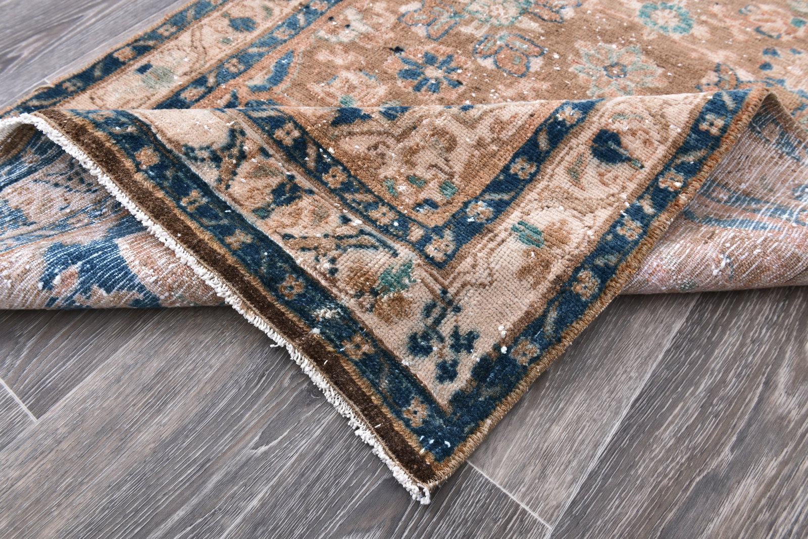 2'10'' x 12'10'' Unique Handmade Vintage Rug - 242401 - 12