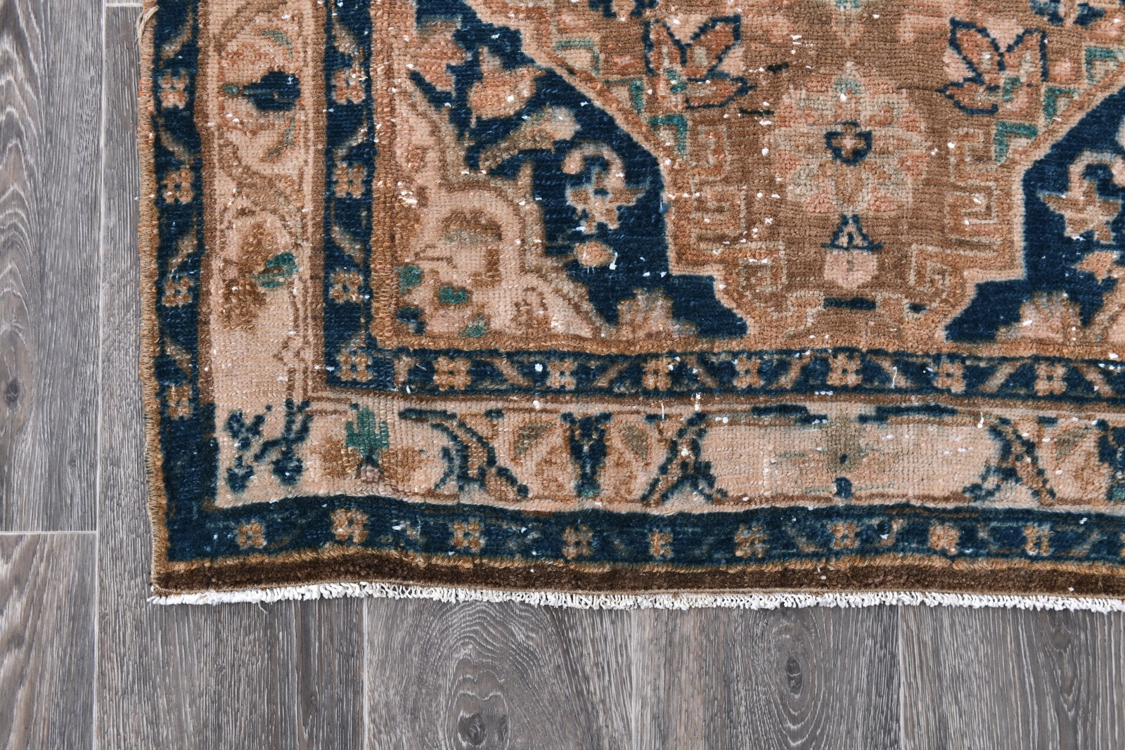 2'10'' x 12'10'' Unique Handmade Vintage Rug - 242401 - 8