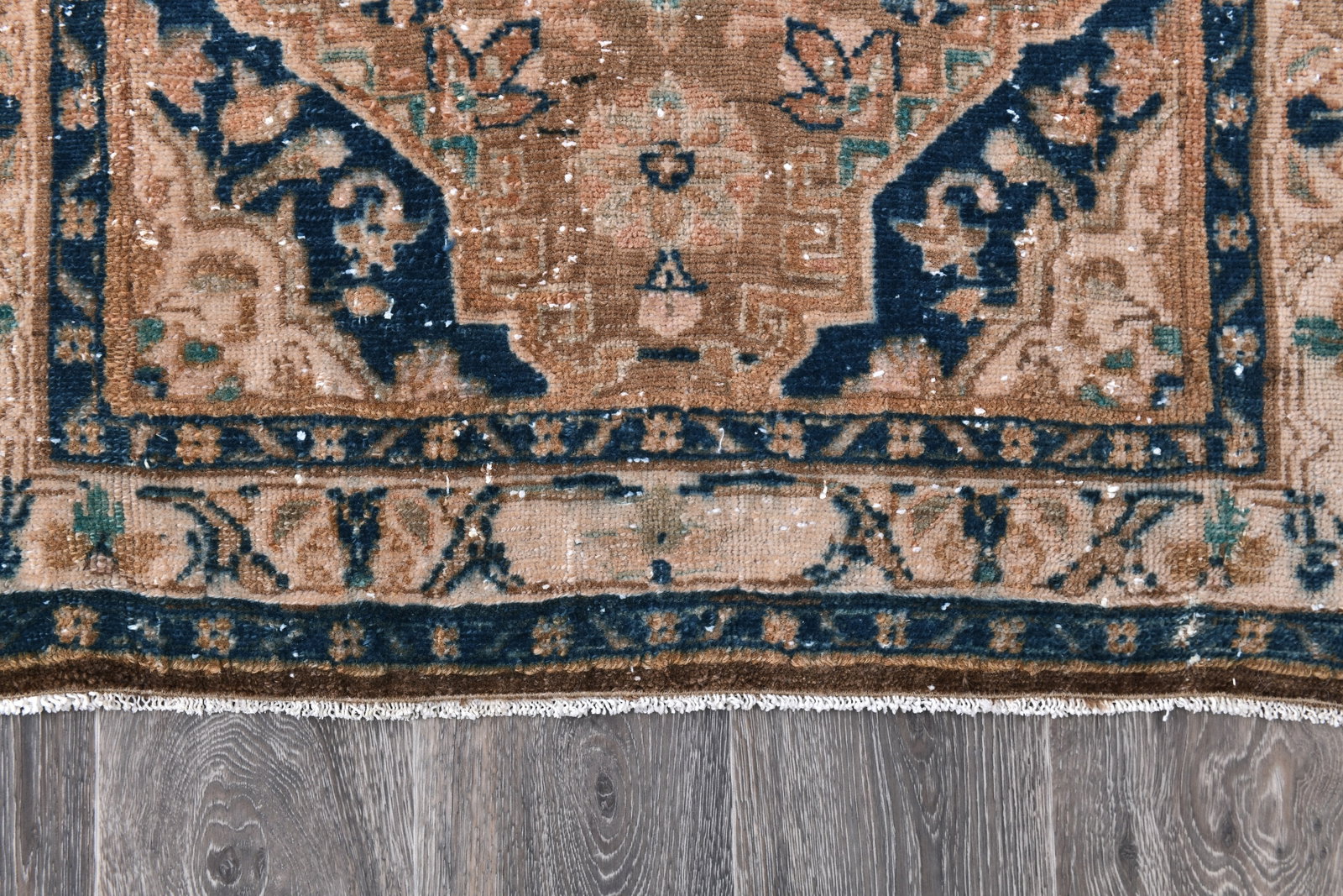 2'10'' x 12'10'' Unique Handmade Vintage Rug - 242401 - 9