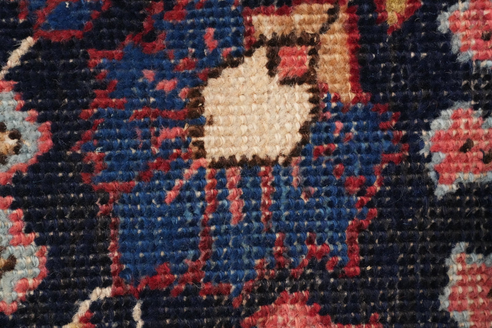Antique Vegetable Dye Mashad Persian Area Rug 9x12 - 9