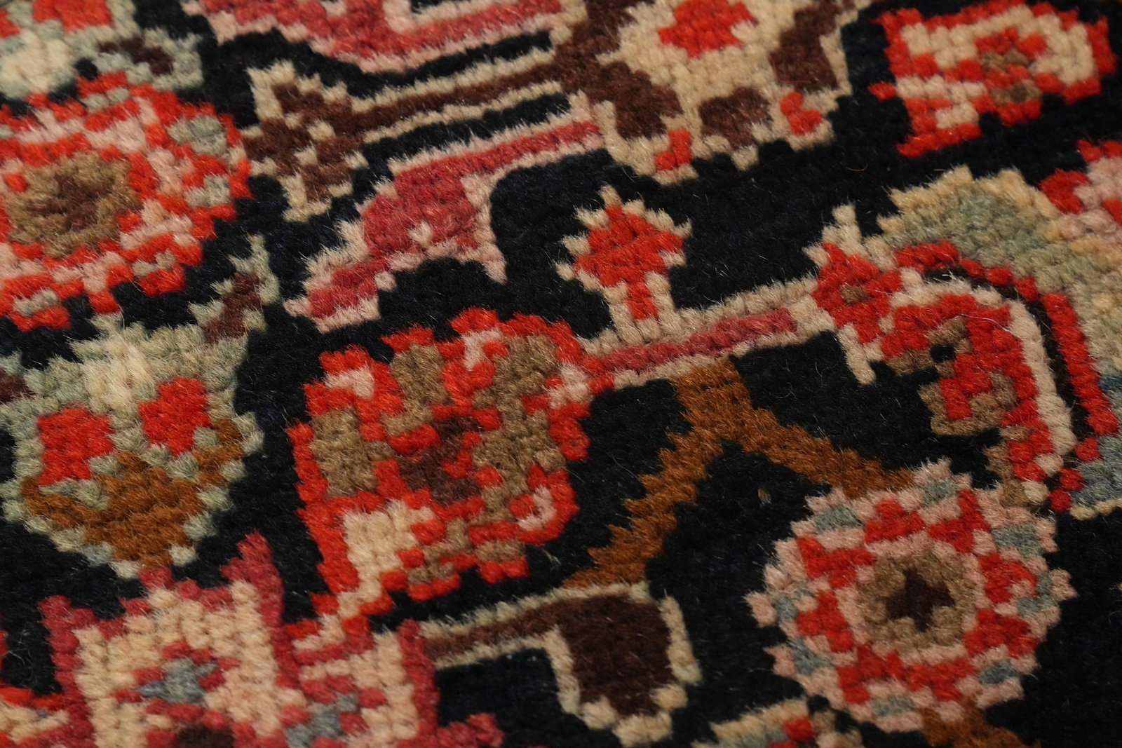 Antique Karabagh Vegetable Dye Runner Rug 4x16 - 10