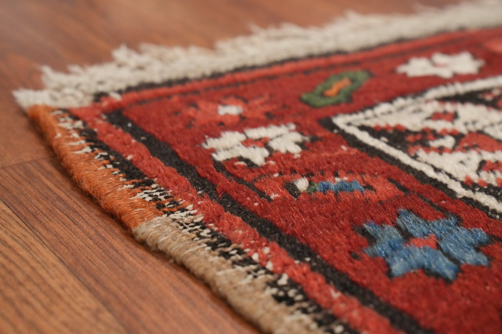 Antique Vegetable Dye Sarab Persian Runner Rug 3x9 - 17