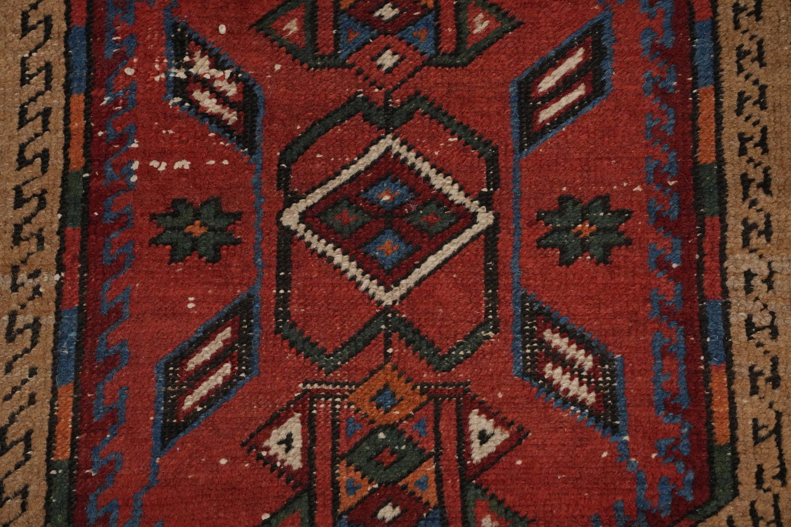 Antique Vegetable Dye Sarab Persian Runner Rug 3x9 - 5