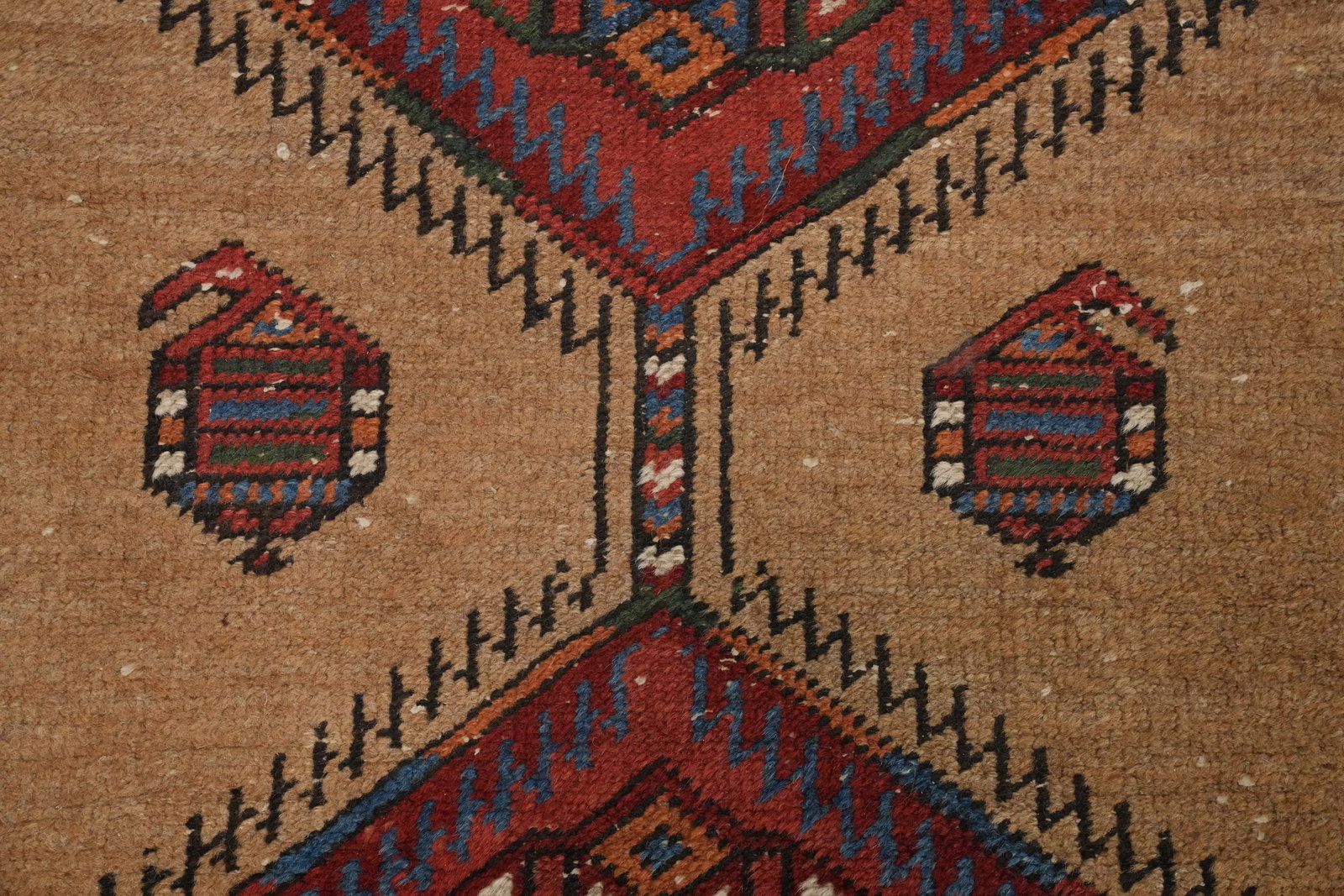 Antique Vegetable Dye Sarab Persian Runner Rug 3x9 - 6