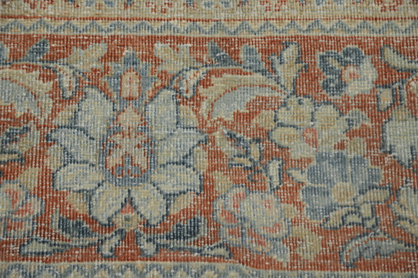 Antique Vegetable Dye Mahal Persian Area Rug 10x13 - 10