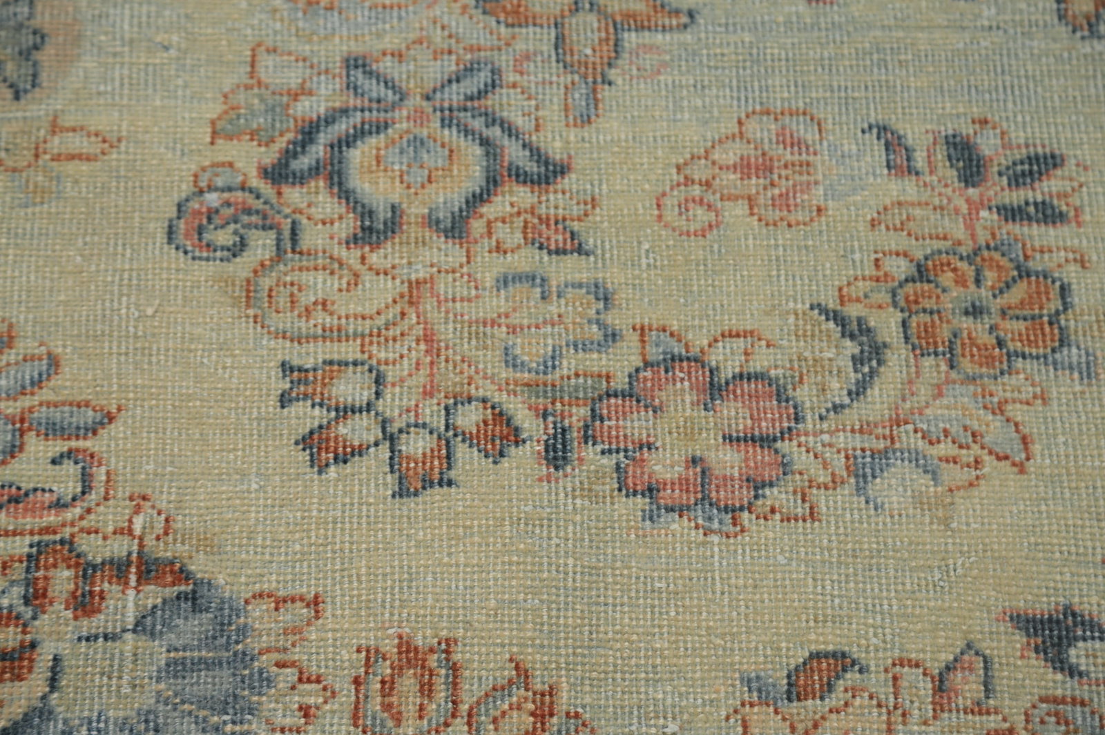 Antique Vegetable Dye Mahal Persian Area Rug 10x13 - 8