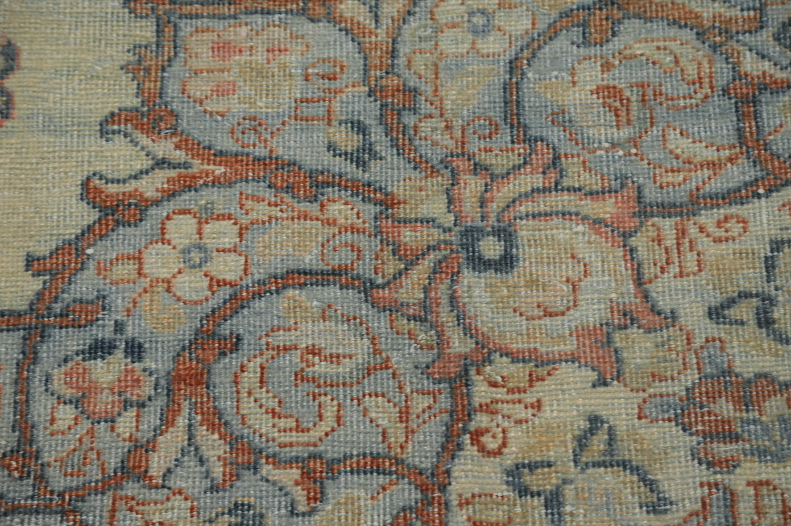 Antique Vegetable Dye Mahal Persian Area Rug 10x13 - 9