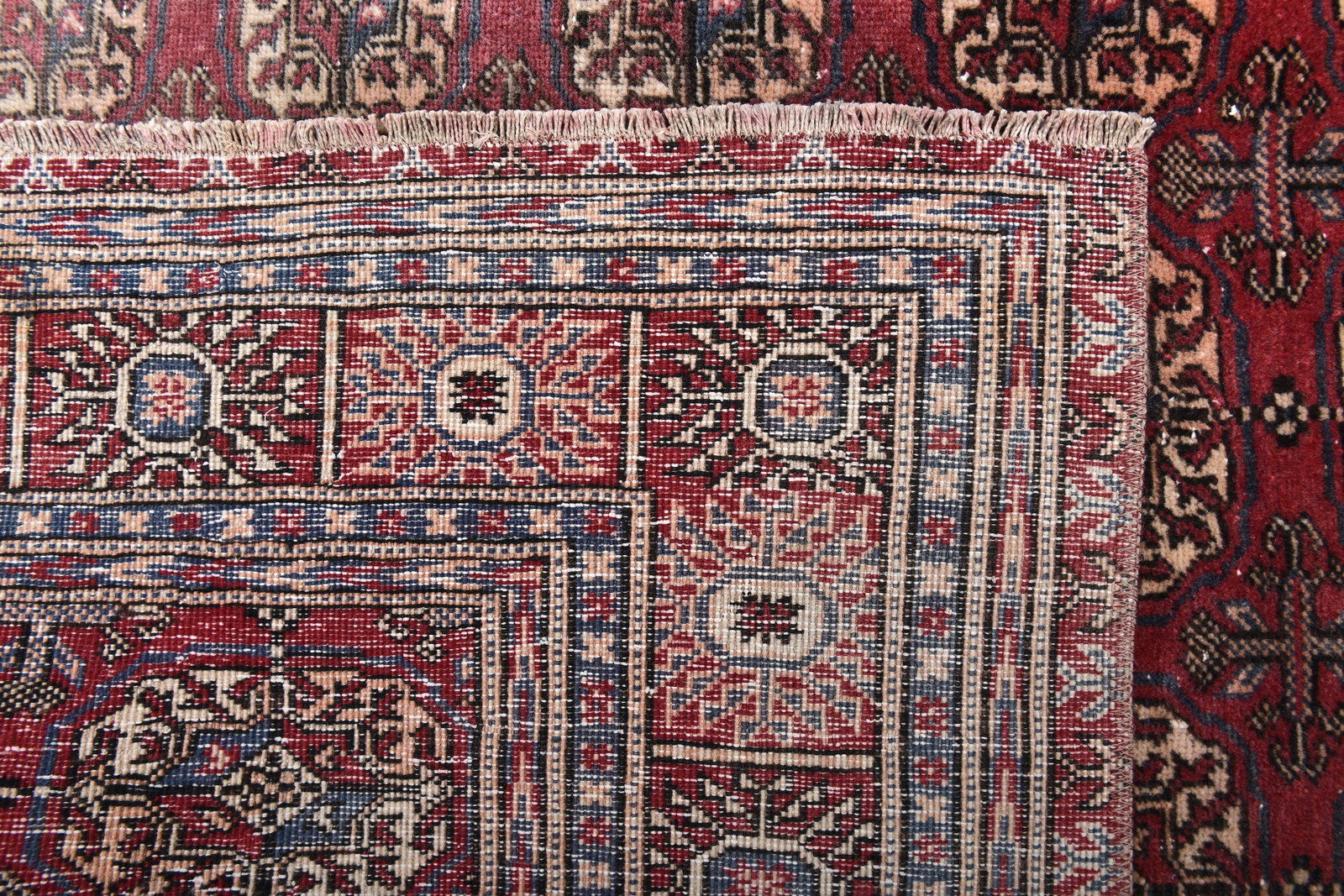 6'3'' x 9'5'' Turkish Vintage Runner Rug - 243826 - 11