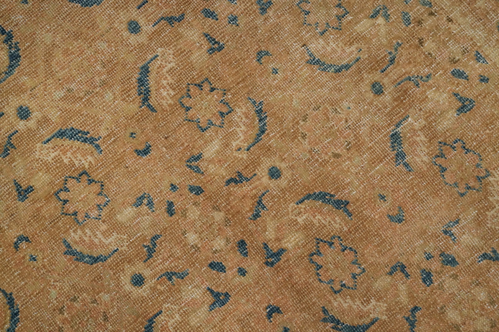 Antique Vegetable Dye Tabriz Persian Area Rug 7x10 - 6