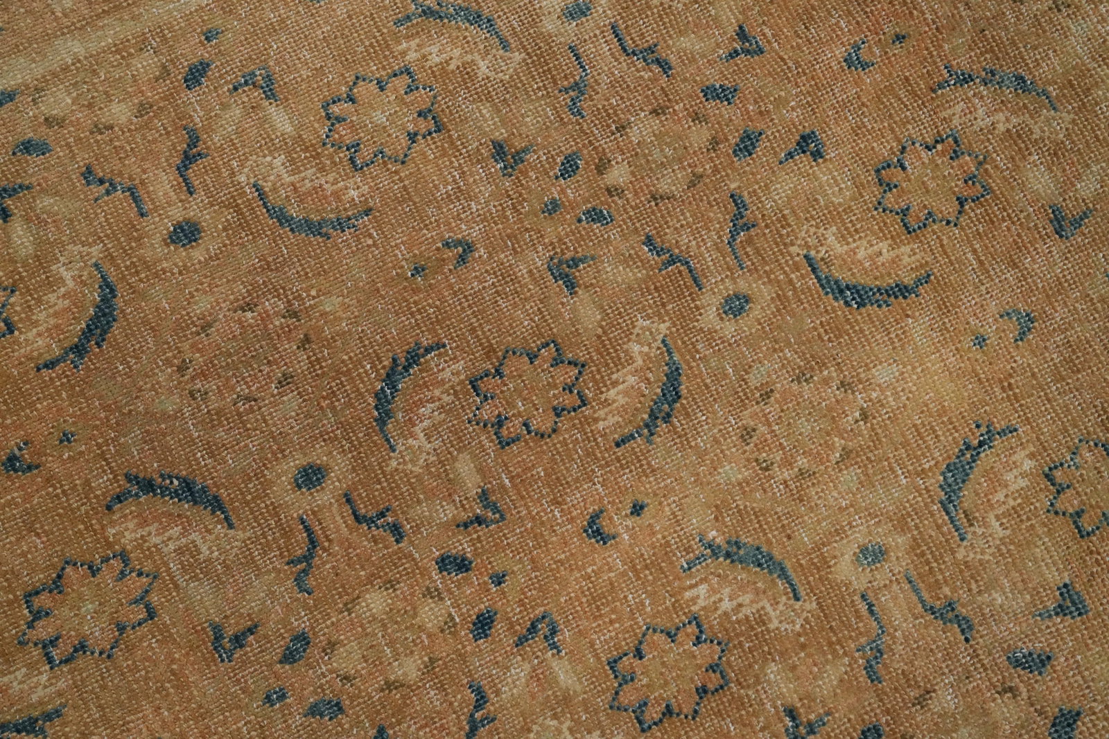 Antique Vegetable Dye Tabriz Persian Area Rug 7x10 - 7