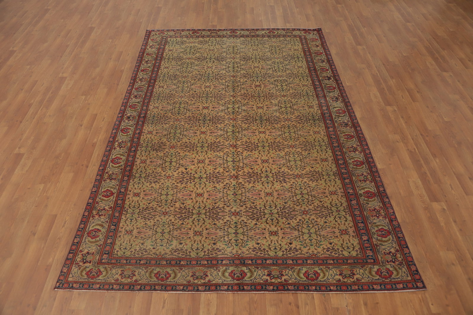 Antique Sivas 100% Vegetable Dye Area Rug 6x10 - 4