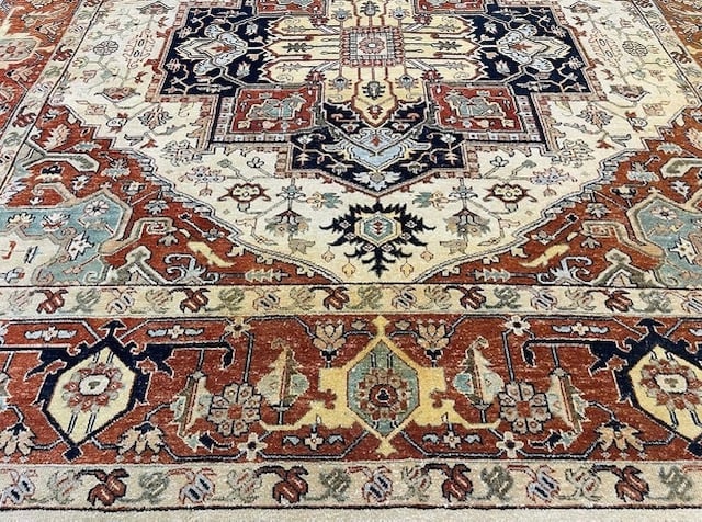 Vintage Square Siize Heriz/ Serapi -5161 - 4