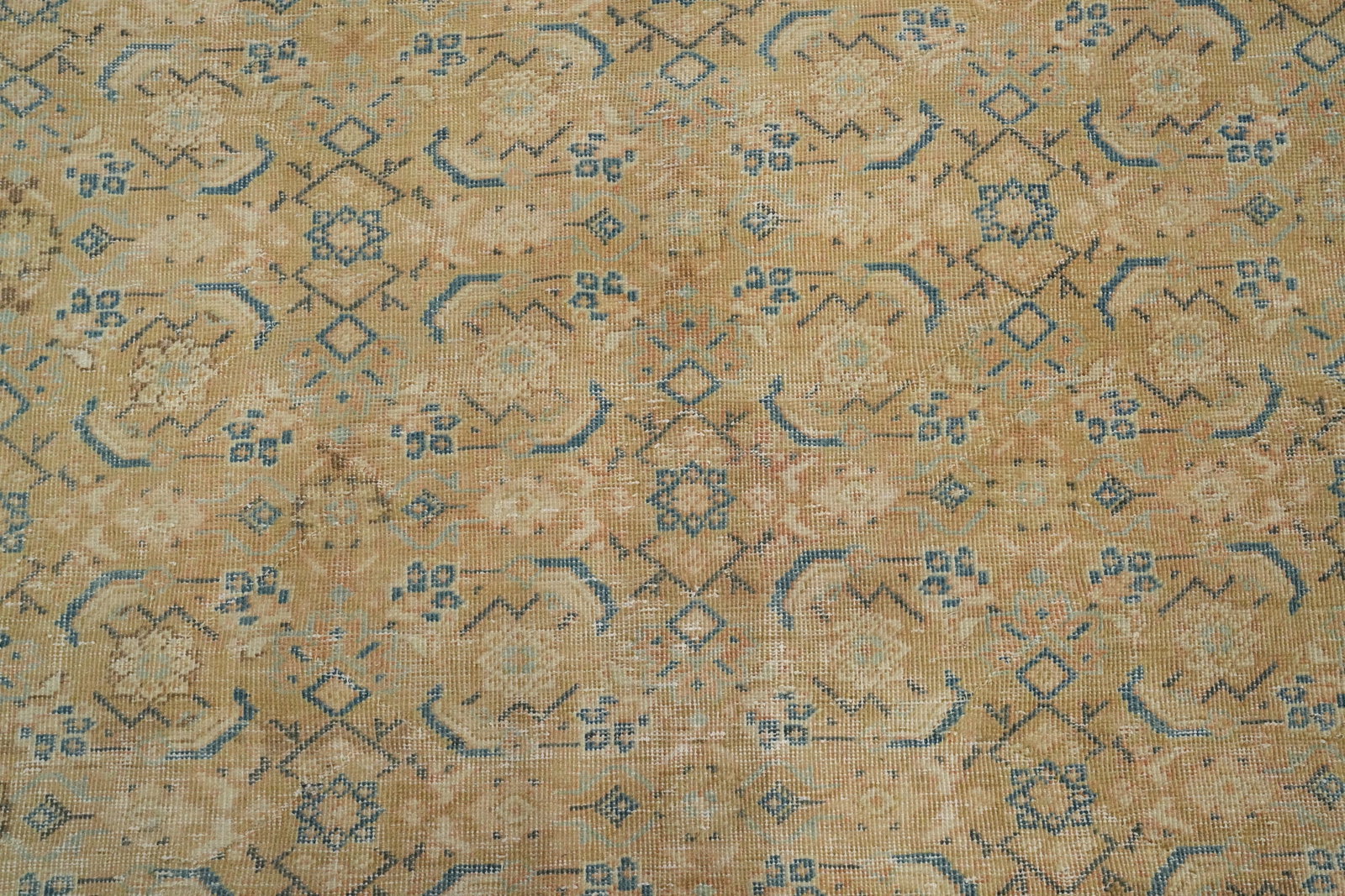 Antique Vegetable Dye Mahal Persian Area Rug 9x13 - 5