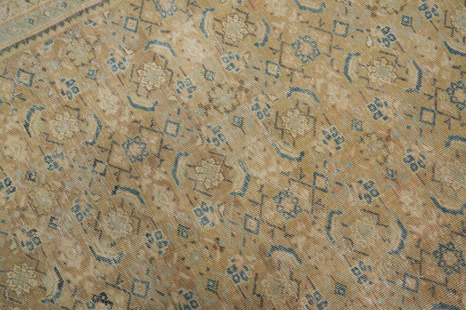 Antique Vegetable Dye Mahal Persian Area Rug 9x13 - 6
