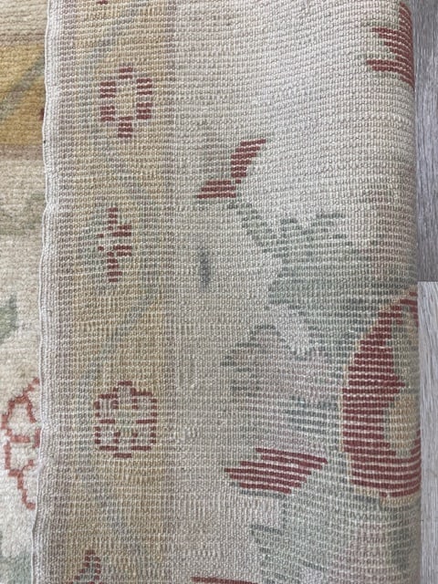 Fine Vintage Turkish Ushak Rug-4072 - 10