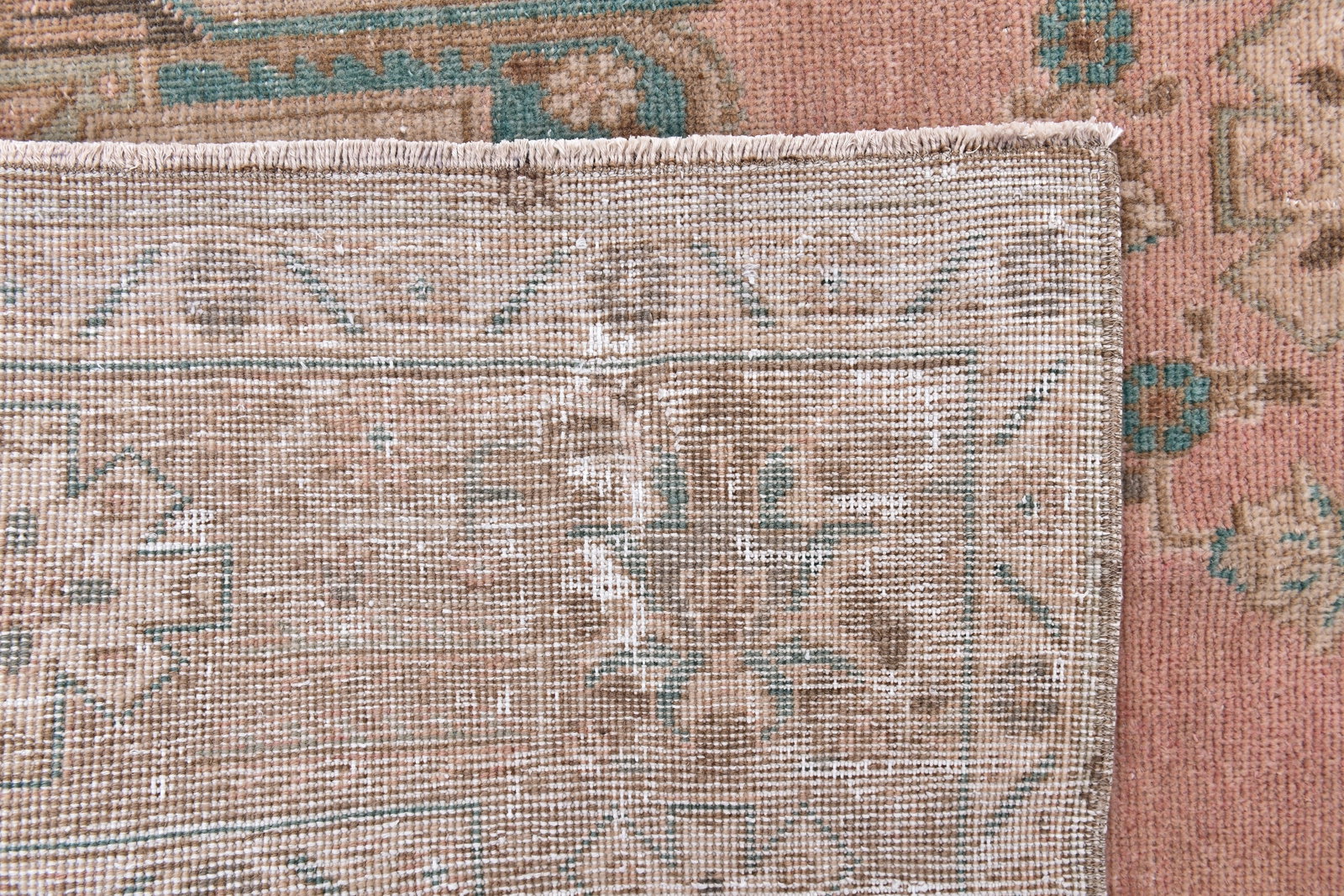 9'7'' x 12'8'' Unique Handmade Vintage Rug - 242398 - 11