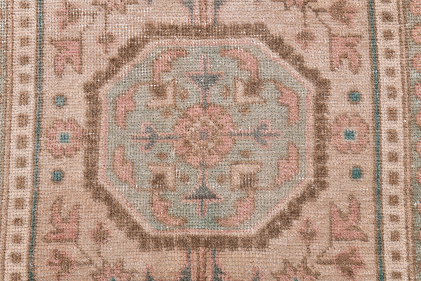 9'7'' x 12'8'' Unique Handmade Vintage Rug - 242398 - 6