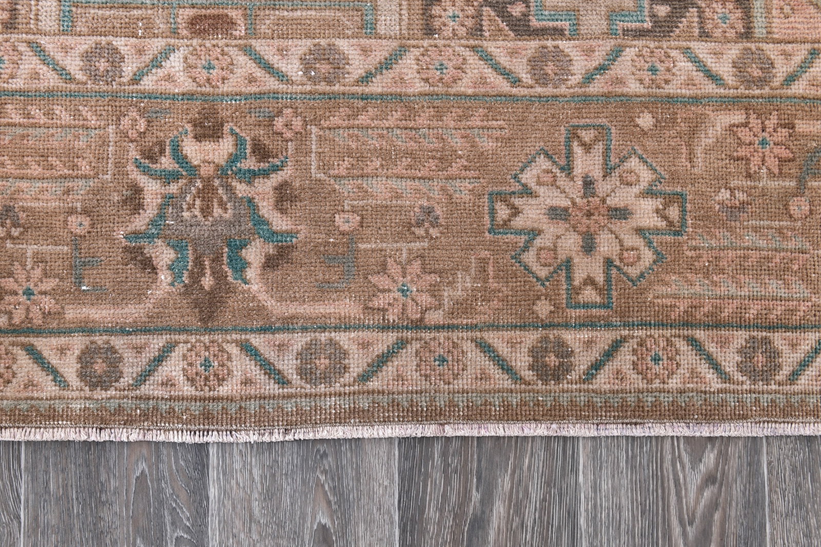 9'7'' x 12'8'' Unique Handmade Vintage Rug - 242398 - 9