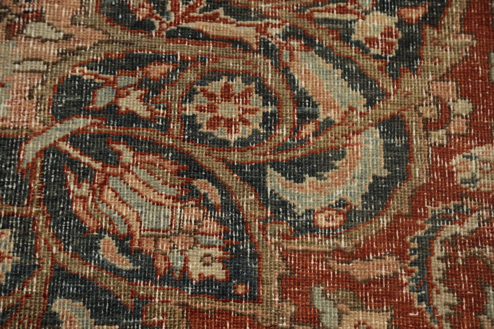 Antique Vegetable Dye Bakhtiari Persian Area Rug 9x12 - 10