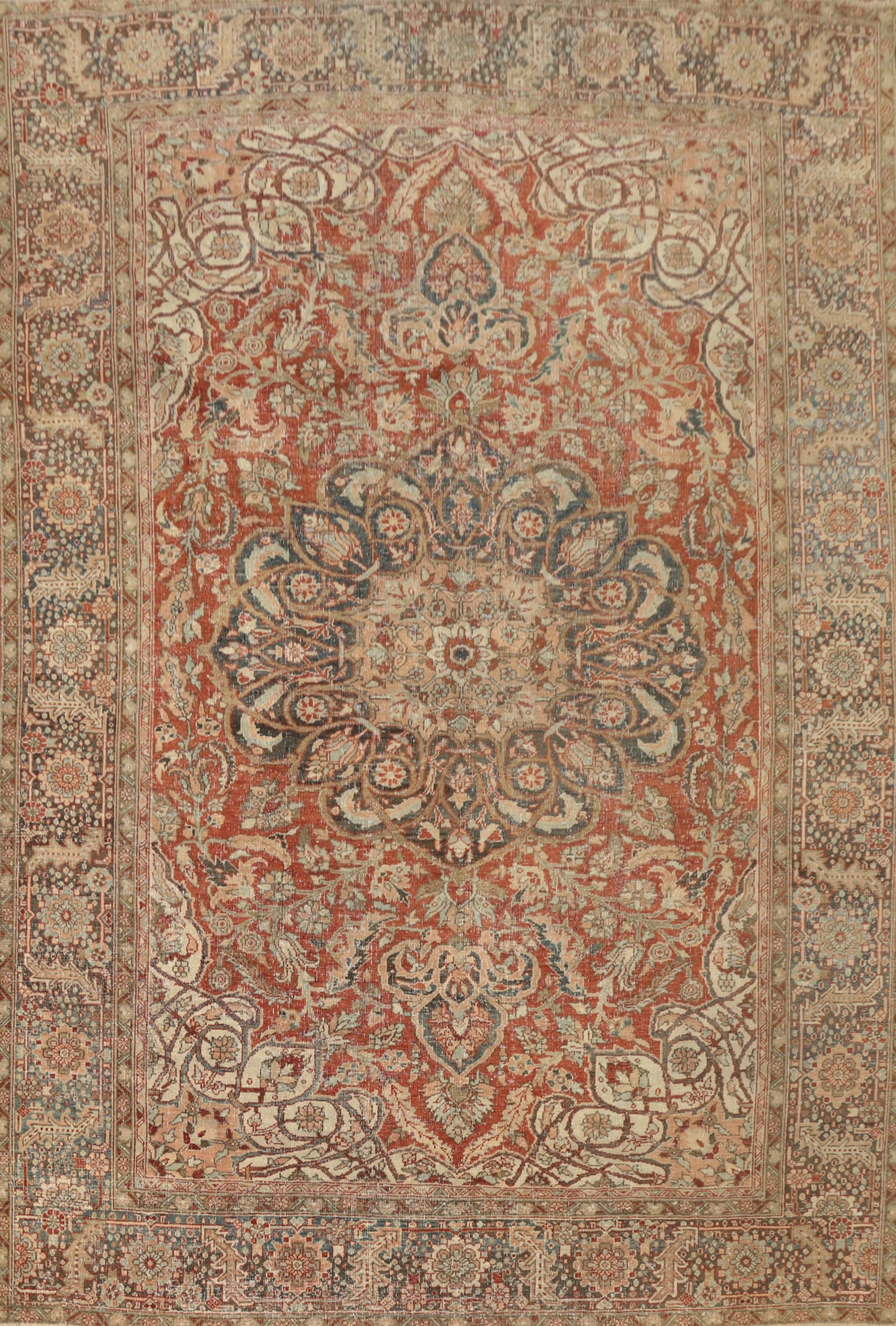 Antique Vegetable Dye Bakhtiari Persian Area Rug 9x12: Title: Antique Vegetable Dye Bakhtiari Persian Area Rug 9x12 Description:A Beautiful Genuine Iran ( Persia ) Bakhtiari rug is Hand Knotted by skillful weavers in Iran ( Persia ) with
