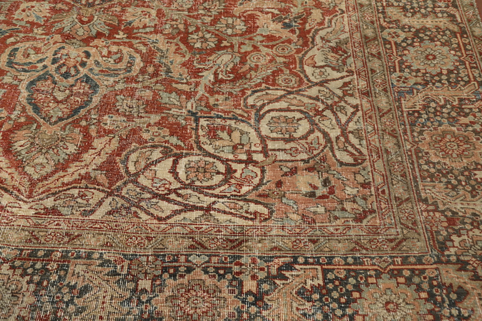 Antique Vegetable Dye Bakhtiari Persian Area Rug 9x12 - 6