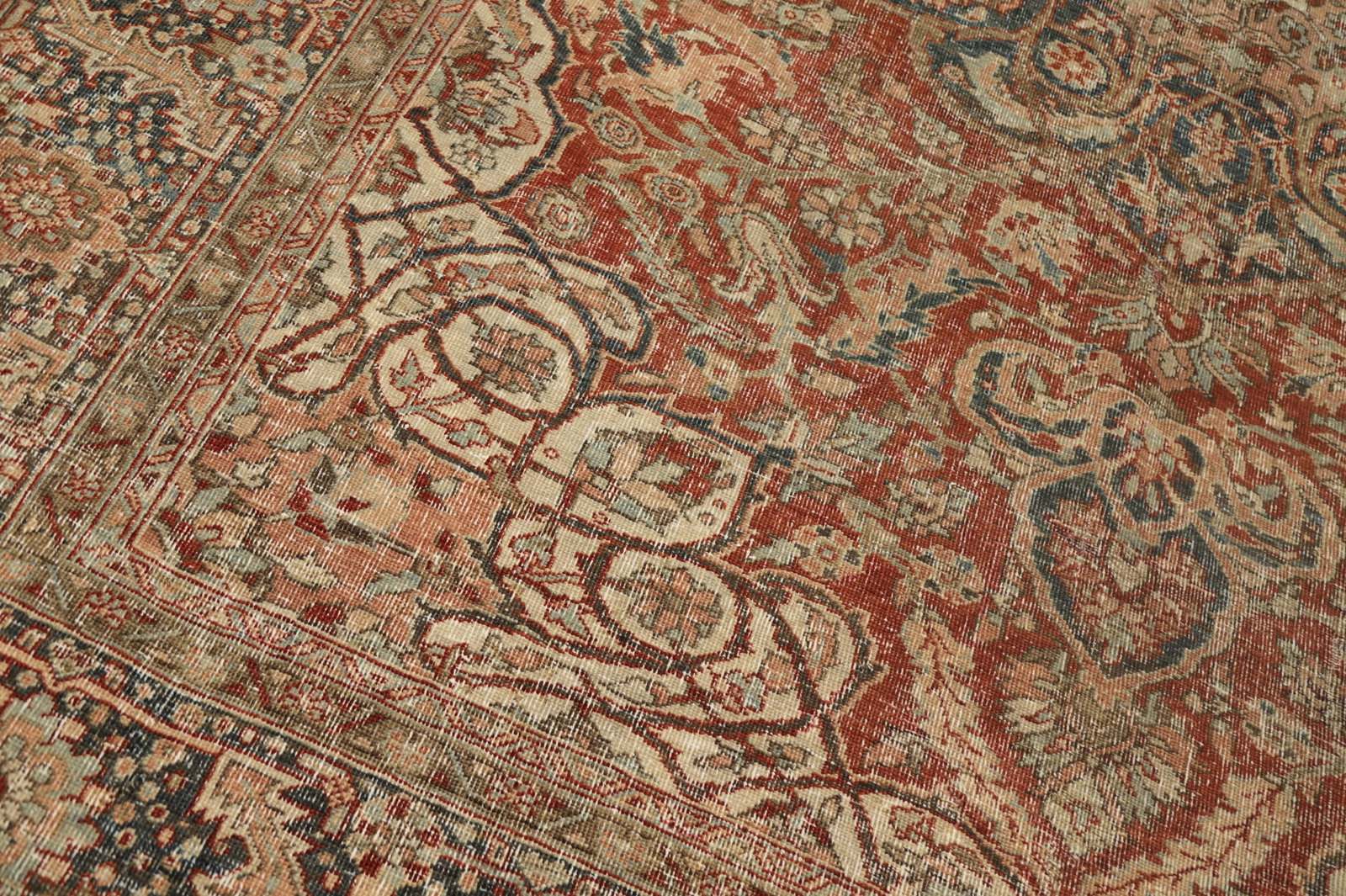 Antique Vegetable Dye Bakhtiari Persian Area Rug 9x12 - 7