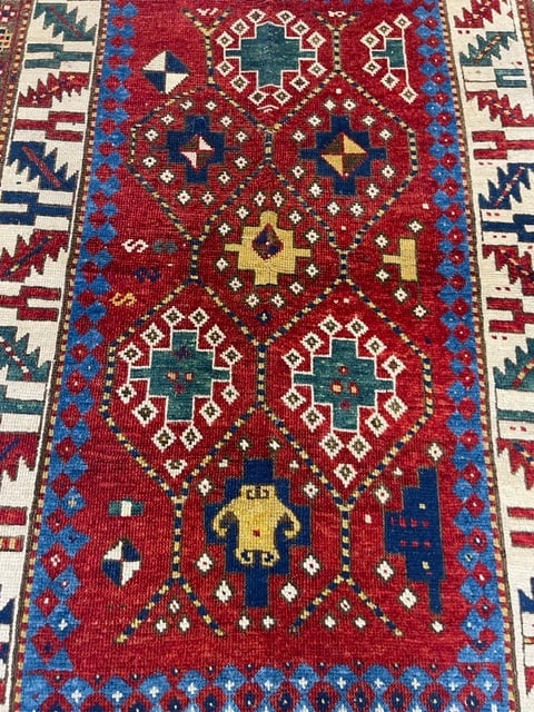 Antique Kazak Caucasian Rog-4882 - 2