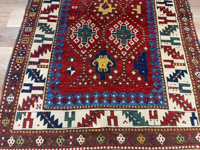 Antique Kazak Caucasian Rog-4882 - 4