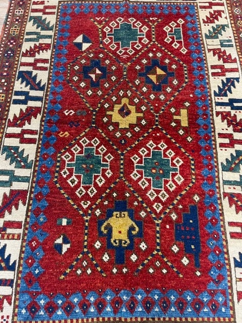 Antique Kazak Caucasian Rog-4882 - 7