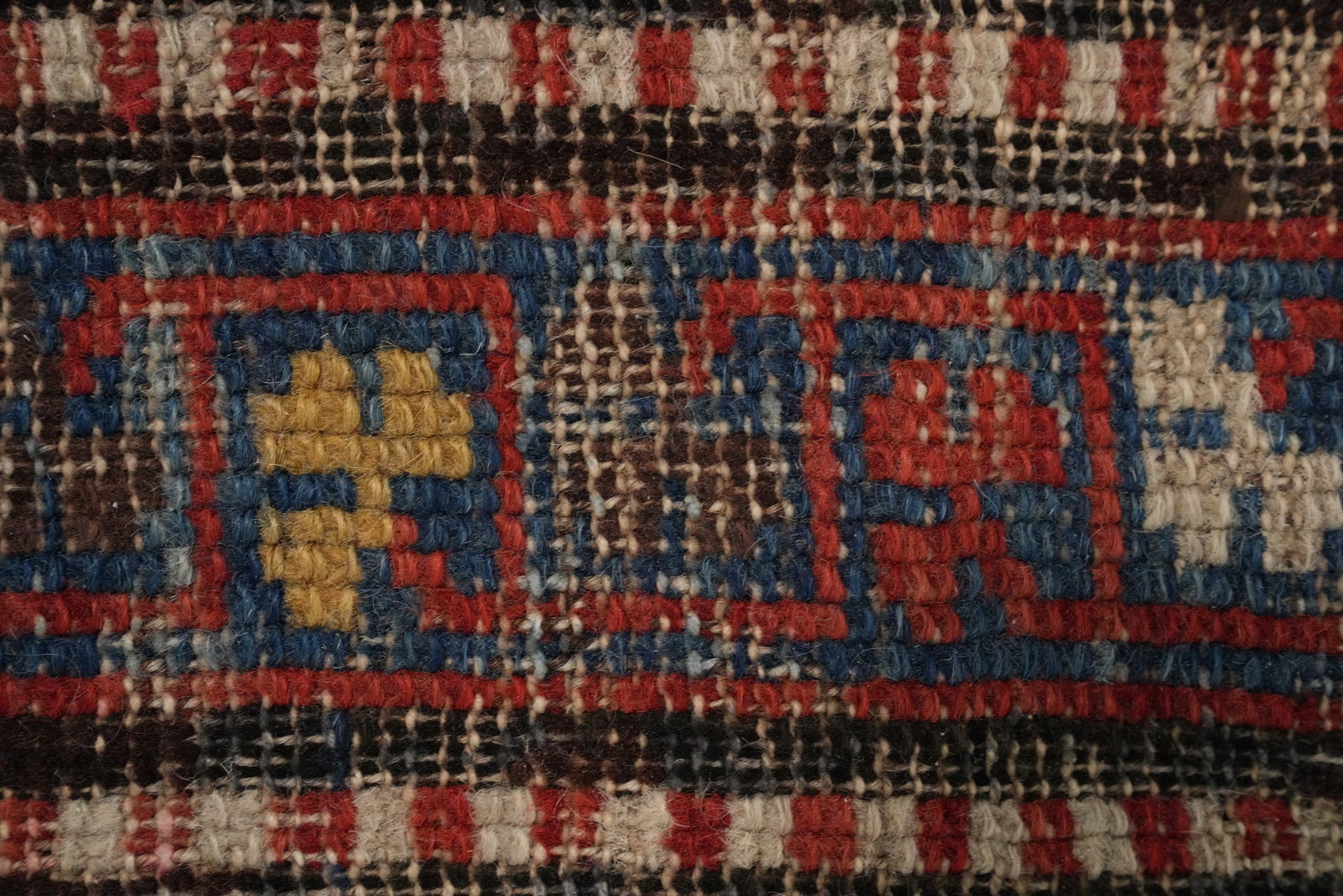 Pre-1900 Antique Kazak Vegetable Dye Wool Rug 4x8 - 8