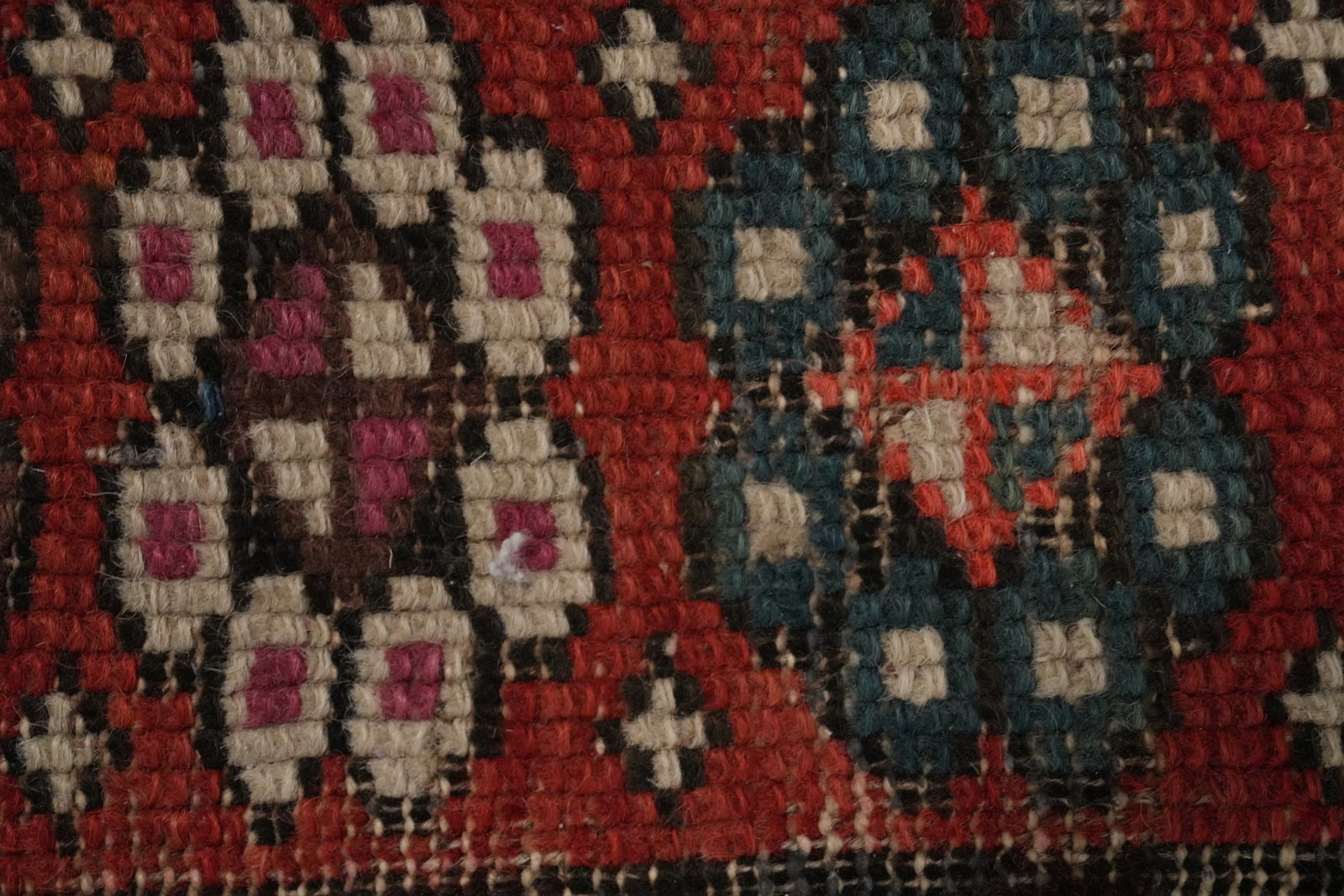 Pre-1900 Antique Kazak Vegetable Dye Wool Rug 4x8 - 9