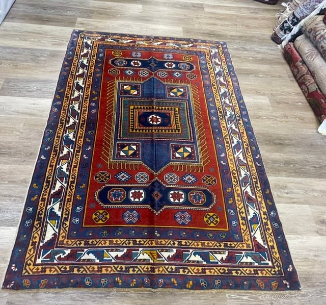 Antique Shirvan Caucasian Rug-4941 (1 of 6)
