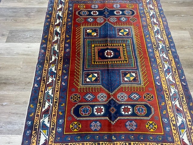 Antique Shirvan Caucasian Rug-4941 - 2