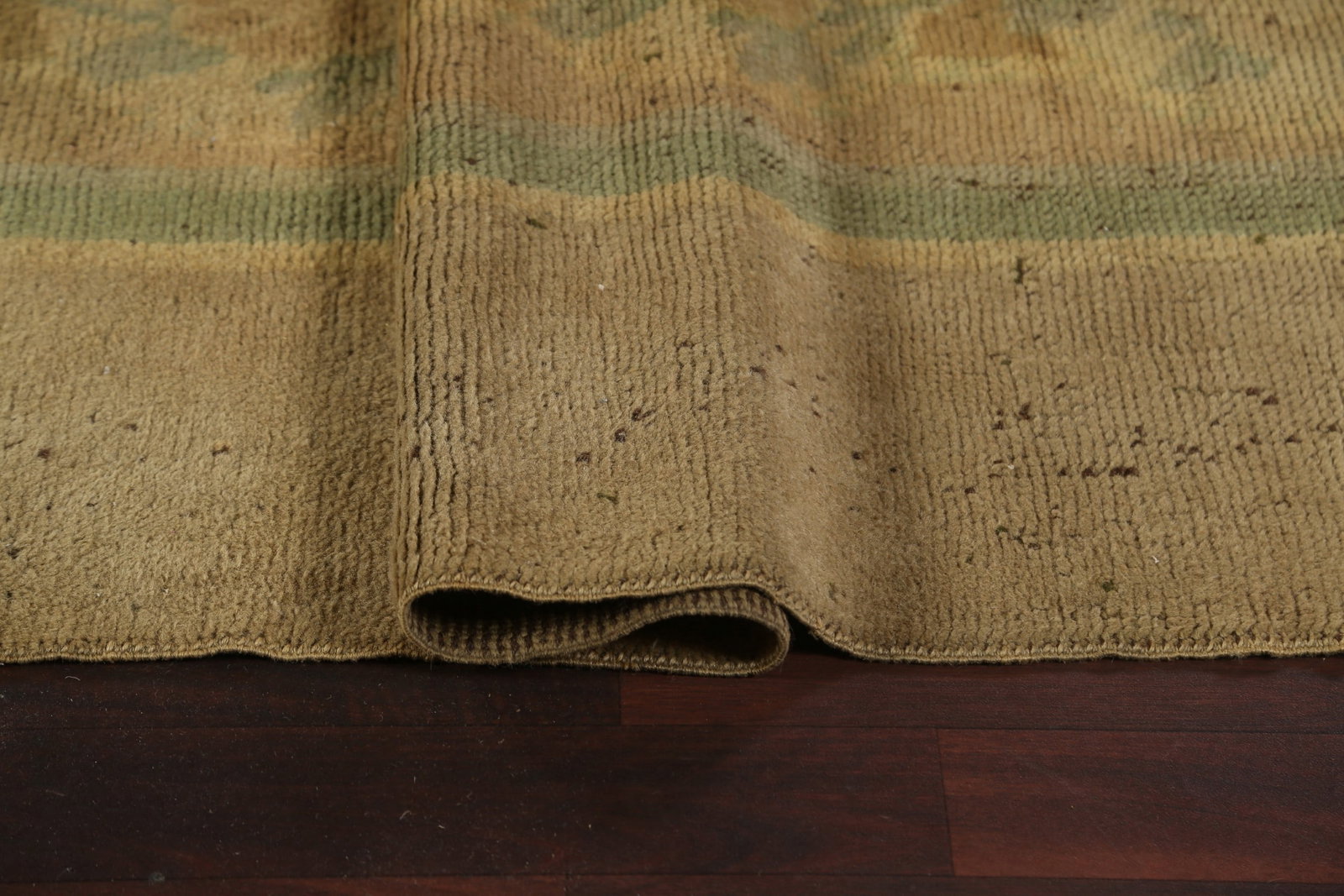 Antique Vegetable Dye Oushak Turkish Rug 12x19 - 12