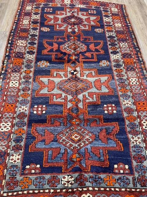 Antique Kazak Caucasian Rug-1807 - 2