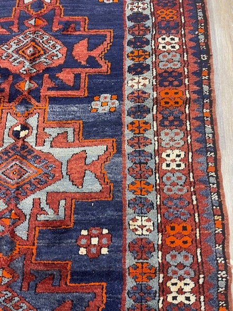 Antique Kazak Caucasian Rug-1807 - 4