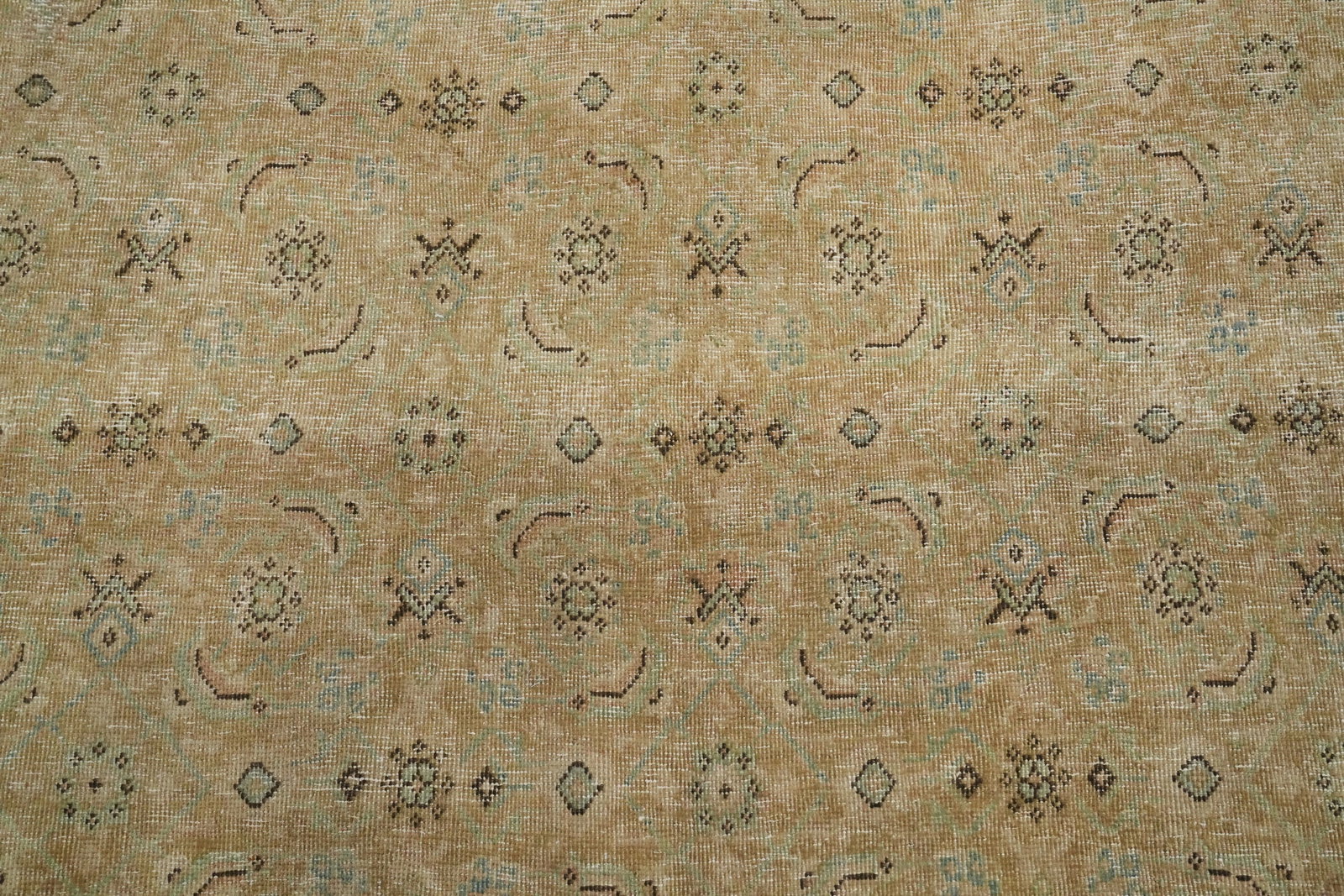 Antique Vegetable Dye Mahal Persian Area Rug 9x13 - 5