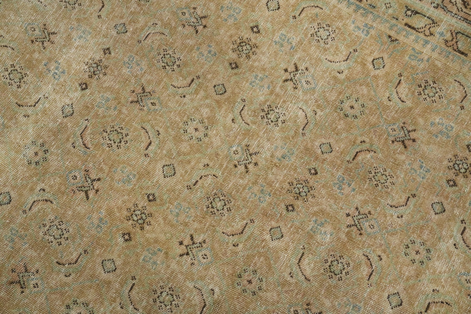 Antique Vegetable Dye Mahal Persian Area Rug 9x13 - 7
